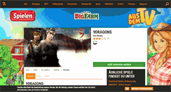 Desktop Screenshot of 9dragons.browsergames.de