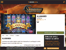 Tablet Screenshot of alamandi.browsergames.de