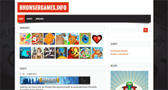 Desktop Screenshot of browsergames.info